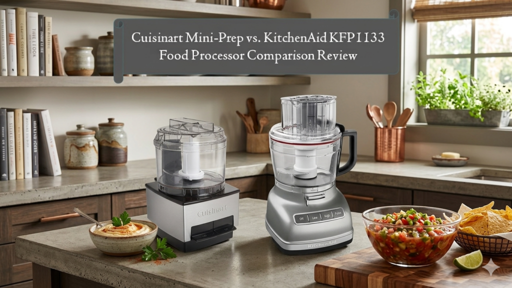 Cuisinart Mini-Prep vs. KitchenAid KFP1133