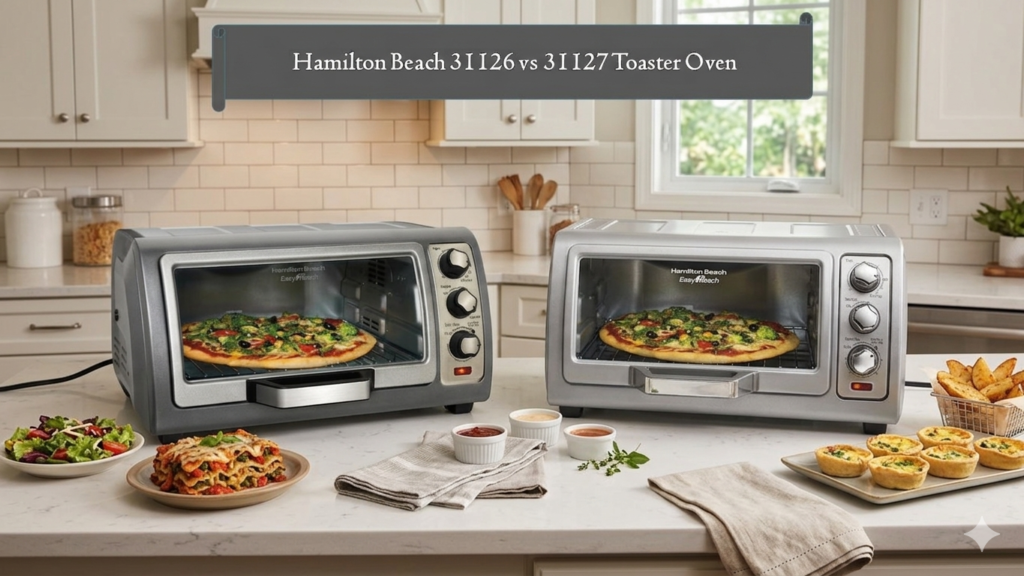 Hamilton Beach 31126 vs 31127 Toaster Oven