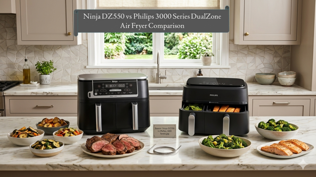 Ninja DZ550 vs Philips 3000 Series
