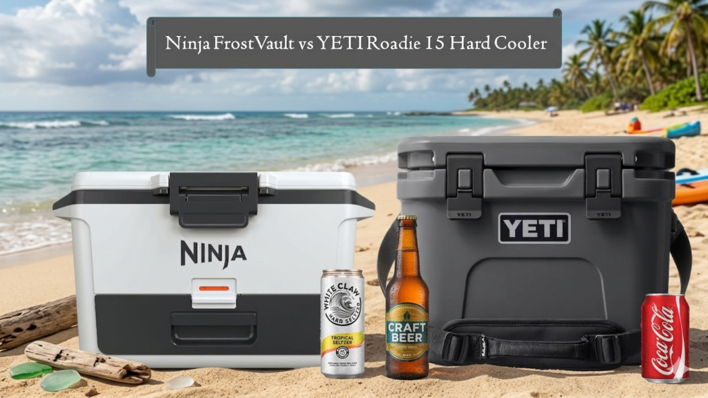 Ninja FrostVault vs YETI Roadie 15 Hard Cooler