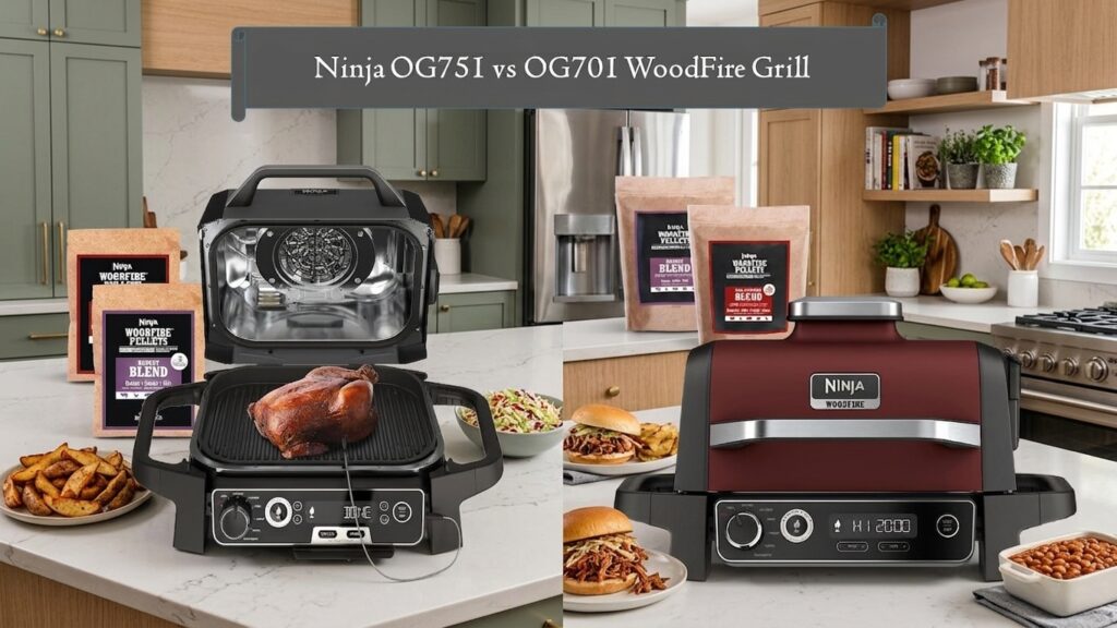 Ninja OG751 vs OG701 WoodFire Grill