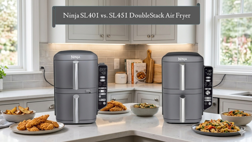 Ninja SL401 vs. SL451 DoubleStack Air Fryer