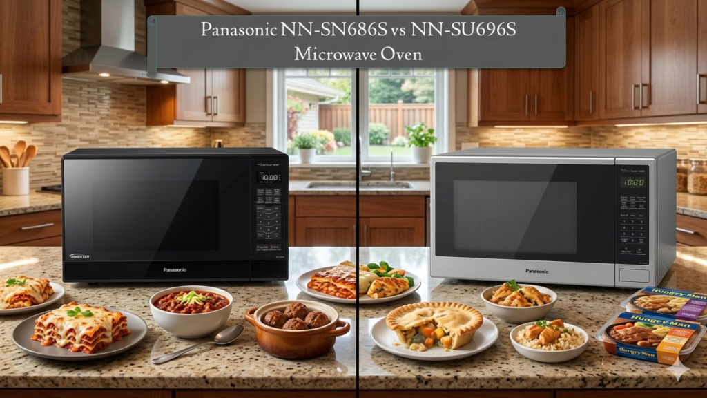 Panasonic NN-SN686S vs NN-SU696S Microwave Oven