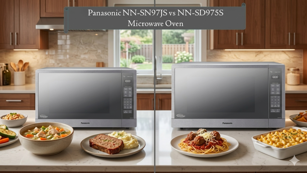 Panasonic NN-SN97JS vs NN-SD975S Microwave Oven