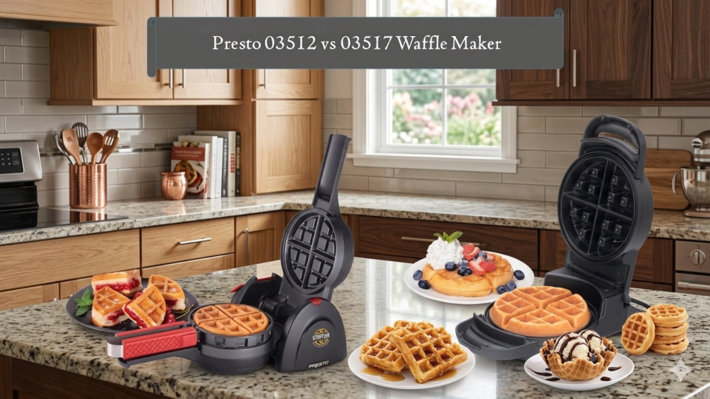 Presto 03512 vs 03517 Waffle Maker