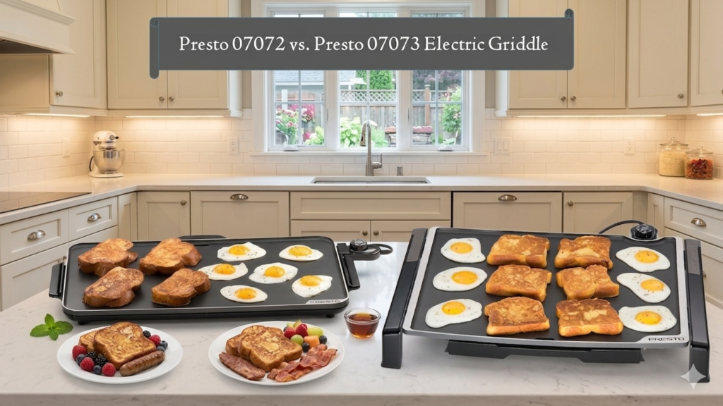Presto 07072 vs. Presto 07073 Electric Griddle