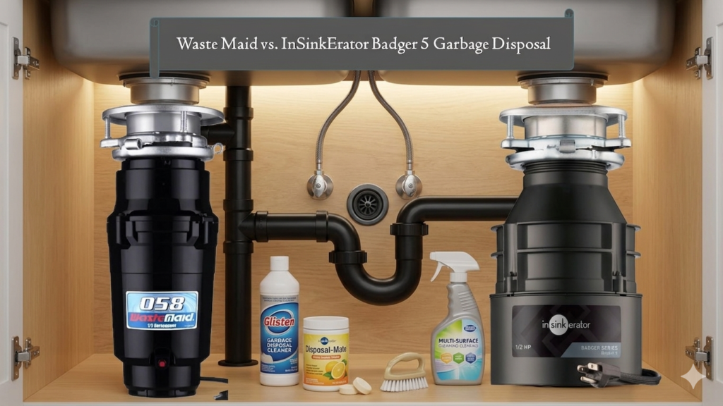 Waste Maid vs. InSinkErator Badger 5 Garbage Disposal